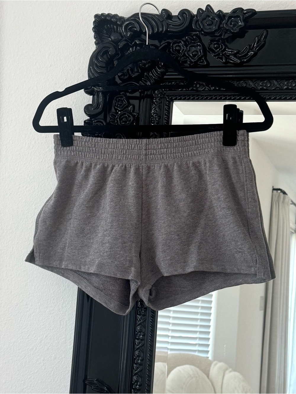 PINK Victoria’s Secret | Women’s Gray Soft Knit Lounge Sleep Sweat Shorts